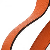 HERMES エルメス ピコタン MM オレンジ □H刻印(2004年頃) レディース トリヨンクレマンス ハンドバッグ Aランク 中古 銀蔵