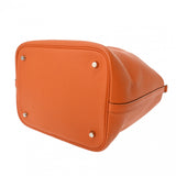 HERMES エルメス ピコタン MM オレンジ □H刻印(2004年頃) レディース トリヨンクレマンス ハンドバッグ Aランク 中古 銀蔵