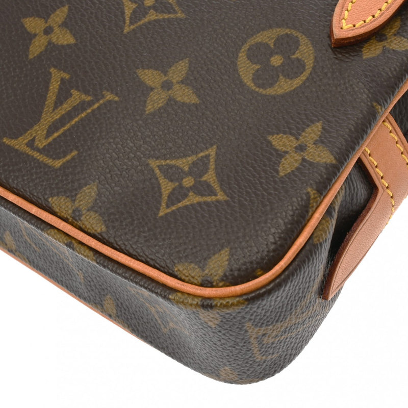 LOUIS VUITTON ルイヴィトン モノグラム マルリーバンドリエール ブラウン M51828 レディース モノグラムキャンバス ショルダーバッグ ABランク 中古 銀蔵