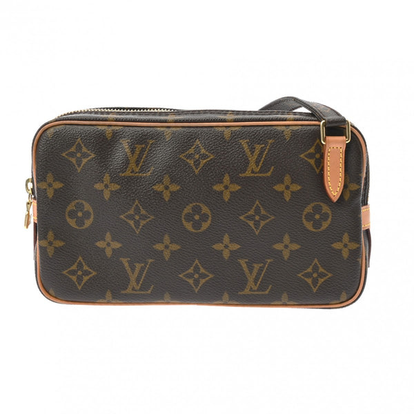 LOUIS VUITTON ルイヴィトン モノグラム マルリーバンドリエール ブラウン M51828 レディース モノグラムキャンバス ショルダーバッグ ABランク 中古 銀蔵