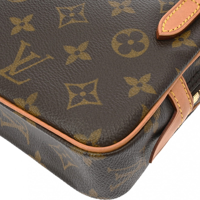 LOUIS VUITTON ルイヴィトン モノグラム マルリーバンドリエール ブラウン M51828 レディース モノグラムキャンバス ショルダーバッグ ABランク 中古 銀蔵