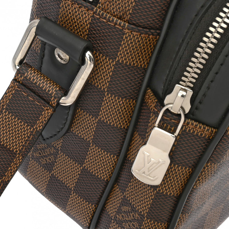 LOUIS VUITTON ルイヴィトン ダミエ ナイル PM ディノスチャップマン ブラウン N42704 ユニセックス ダミエキャンバス ショルダーバッグ Aランク 中古 銀蔵