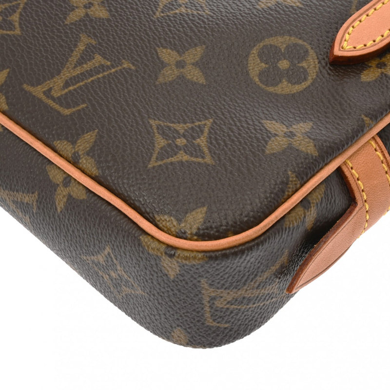 LOUIS VUITTON ルイヴィトン モノグラム マルリーバンドリエール ブラウン M51828 レディース モノグラムキャンバス ショルダーバッグ ABランク 中古 銀蔵