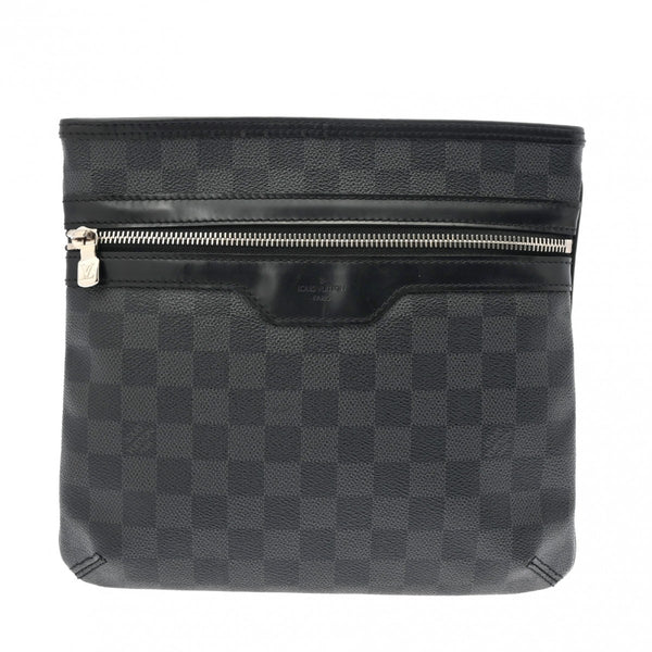 LOUIS VUITTON ルイヴィトン ダミエグラフィット トマス ブラック/グレー N58028 - メンズ ダミエグラフィットキャンバス ショルダーバッグ ABランク 中古 銀蔵