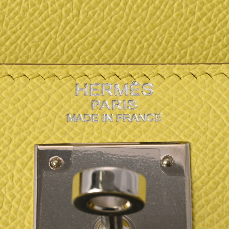 HERMES エルメス ケリー 32 外縫い 2WAY スフレ □Q刻印(2013年頃) レディース ヴォーエプソン ハンドバッグ Aランク 中古 銀蔵