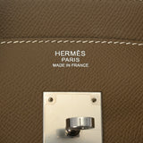 HERMES エルメス バーキン 30 エトゥープ Y刻印(2020年頃)  レディース ヴォーエプソン ハンドバッグ Aランク 中古 銀蔵