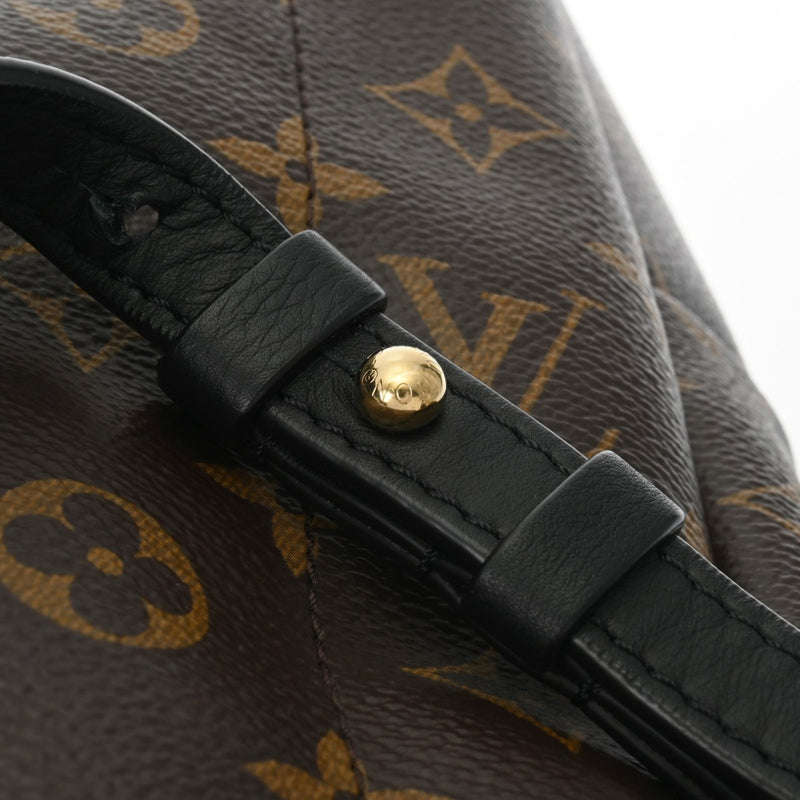 LOUIS VUITTON ルイヴィトン モノグラム パームスプリングス MM 新型 ブラウン M44874 レディース レザー リュック・デイパック Aランク 中古 銀蔵