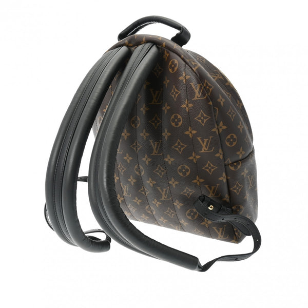 LOUIS VUITTON ルイヴィトン モノグラム パームスプリングス MM 新型 ブラウン M44874 レディース レザー リュック・デイパック Aランク 中古 銀蔵