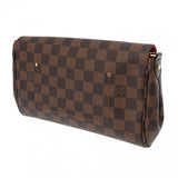 LOUIS VUITTON ルイヴィトン ダミエ フェイボリット MM 2WAY ブラウン N41129 レディース ダミエキャンバス ショルダーバッグ Aランク 中古 銀蔵