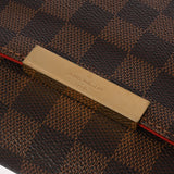 LOUIS VUITTON ルイヴィトン ダミエ フェイボリット MM 2WAY ブラウン N41129 レディース ダミエキャンバス ショルダーバッグ Aランク 中古 銀蔵