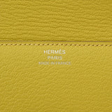 HERMES エルメス クリック 12 ライム A刻印(2017年頃) ユニセックス シェーブル 二つ折り財布 ABランク 中古 銀蔵