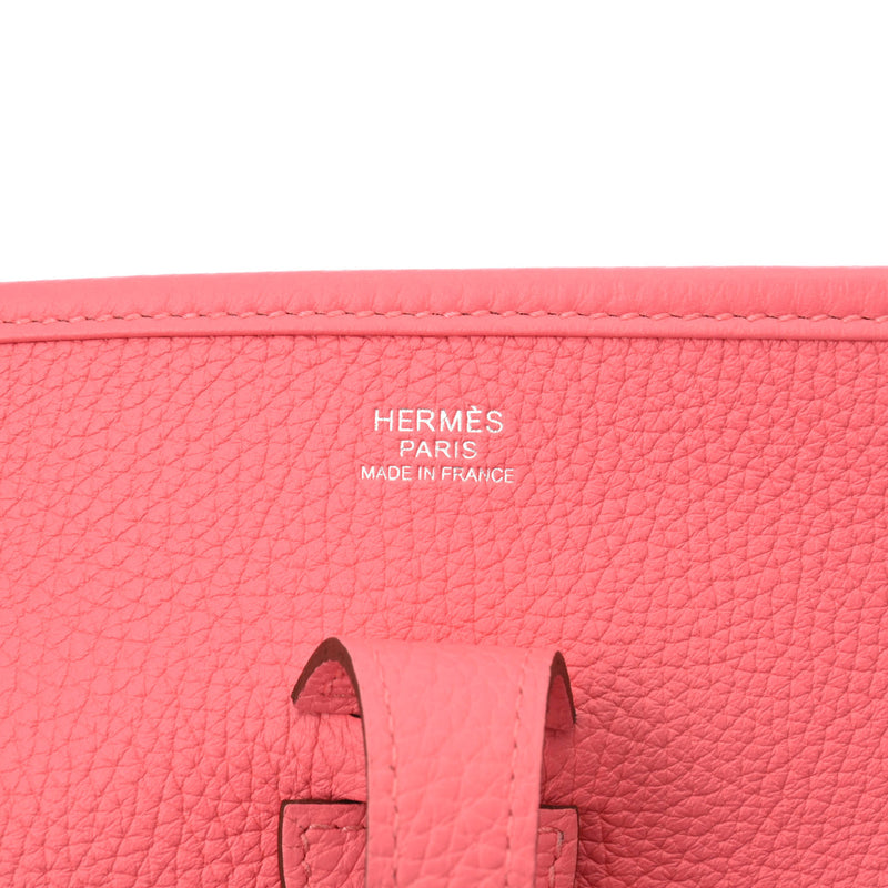 HERMES エルメス エブリン エヴリン3 PM  ローズアザレ Y刻印(2020年頃) ユニセックス トリヨンクレマンス ショルダーバッグ Aランク 中古 銀蔵