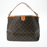 LOUIS VUITTON ルイヴィトン モノグラム ディライトフル PM 旧型 ブラウン M40352 レディース モノグラムキャンバス セミショルダーバッグ Bランク 中古 銀蔵