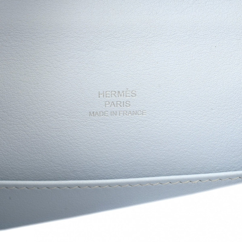 HERMES エルメス ポシェットケリー ブルーブリュム Z刻印(2021年頃) レディース ヴォースイフト ハンドバッグ Aランク 中古 銀蔵