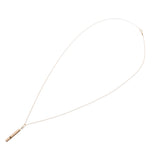 Gimel ギメル ダイヤ 0.073ct レディース K18イエローゴールド ネックレス Aランク 中古 銀蔵