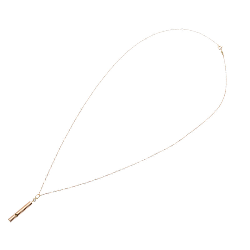 Gimel ギメル ダイヤ 0.073ct レディース K18イエローゴールド ネックレス Aランク 中古 銀蔵