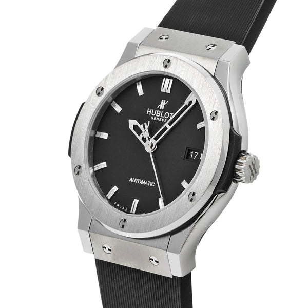 HUBLOT ウブロ クラシックフュージョンチタニウム 542.NX.1171.LR メンズ 腕時計 自動巻き Aランク 中古 銀蔵