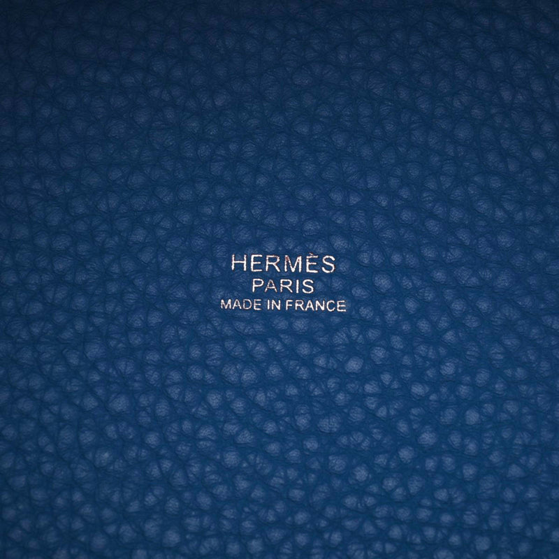 HERMES エルメス ピコタンロックPM カザック ルージュクー/ローズエクストリーム/ブルーザンジバル Y刻印(2020年頃) レディース トリヨンクレマンス ハンドバッグ Aランク 中古 銀蔵