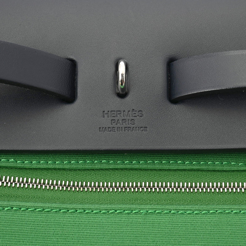 HERMES エルメス エールバッグ ジップ PM 2WAY カクタス Y刻印(2020年頃) レディース トワルオフィシェ ハンドバッグ ABランク 中古 銀蔵