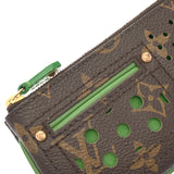 LOUIS VUITTON ルイヴィトン モノグラム モノグラムペルフォ ポシェットクレ ヴェール M95186 ユニセックス モノグラムキャンバス コインケース ABランク 中古 銀蔵