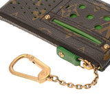 LOUIS VUITTON ルイヴィトン モノグラム モノグラムペルフォ ポシェットクレ  ヴェール M95186 ユニセックス モノグラムキャンバス コインケース ABランク 中古 銀蔵