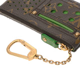 LOUIS VUITTON ルイヴィトン モノグラム モノグラムペルフォ ポシェットクレ ヴェール M95186 ユニセックス モノグラムキャンバス コインケース ABランク 中古 銀蔵