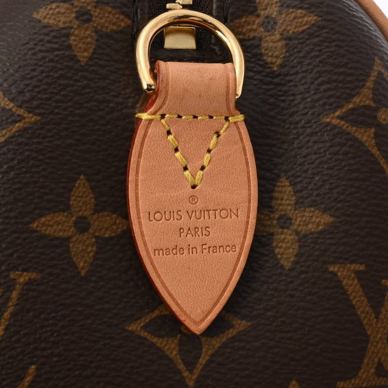 LOUIS VUITTON ルイヴィトン モノグラム スピーディバンドリエール 20 ブラウン M46594 レディース モノグラムキャンバス ハンドバッグ Aランク 中古 銀蔵