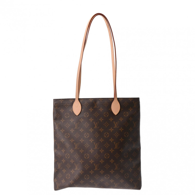 LOUIS VUITTON ルイヴィトン モノグラム キャリーイット ブラウン M45199 レディース モノグラムキャンバス トートバッグ Aランク 中古 銀蔵