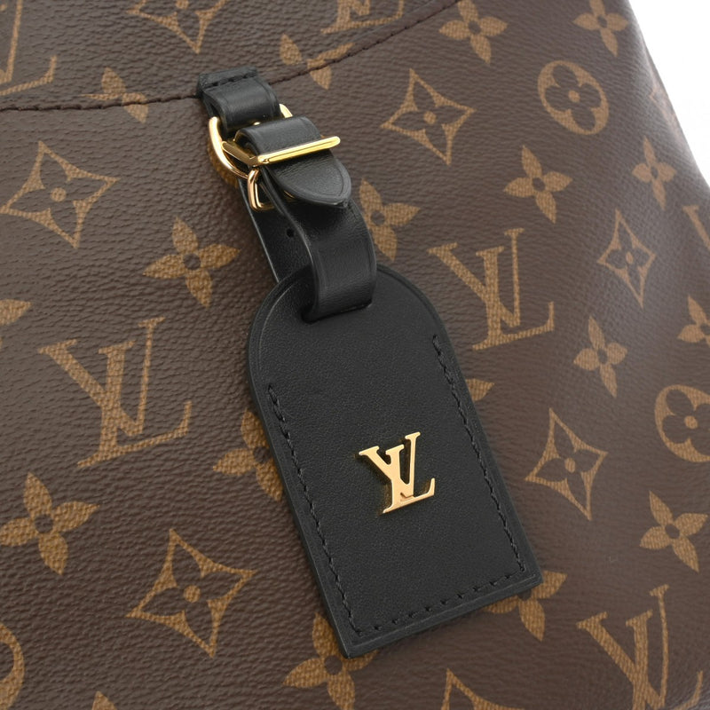 LOUIS VUITTON ルイヴィトン モノグラム オデオン NM PM ブラウン/ノワール M45353 レディース モノグラムキャンバス ショルダーバッグ Aランク 中古 銀蔵