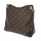 LOUIS VUITTON ルイヴィトン モノグラム オデオン NM PM ブラウン/ノワール M45353 レディース モノグラムキャンバス ショルダーバッグ Aランク 中古 銀蔵