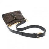 LOUIS VUITTON ルイヴィトン モノグラム オデオン NM PM ブラウン/ノワール M45353 レディース モノグラムキャンバス ショルダーバッグ Aランク 中古 銀蔵