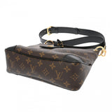 LOUIS VUITTON ルイヴィトン モノグラム オデオン NM PM ブラウン/ノワール M45353 レディース モノグラムキャンバス ショルダーバッグ Aランク 中古 銀蔵