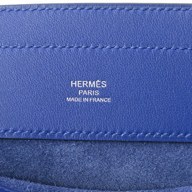 HERMES エルメス サックアリーヌ ミニ ブルーエレクトリック C番(2018年頃) レディース スイフト ショルダーバッグ ABランク 中古 銀蔵