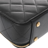 CHANEL シャネル マトラッセ 2WAY チェーン バニティ ミニ ブラック AP3088 レディース ラムスキン ショルダーバッグ Aランク 中古 銀蔵