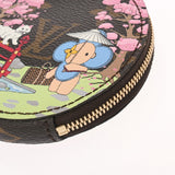 LOUIS VUITTON ルイヴィトン モノグラム ポルトモネロン 2021年ホリデイシーズン ヴィヴィエンヌ ブラウン M80864 レディース モノグラムキャンバス コインケース ABランク 中古 銀蔵