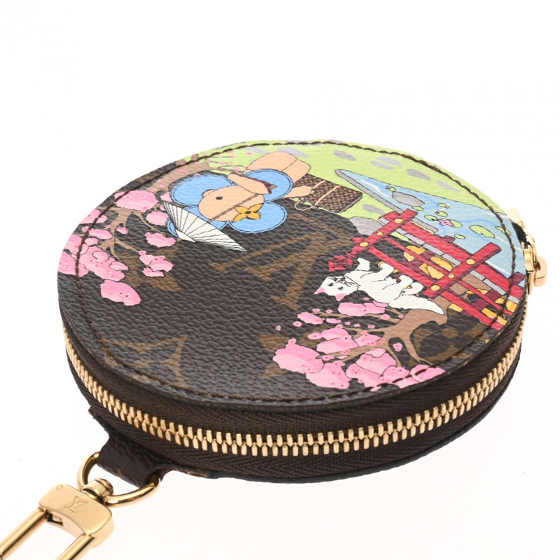 LOUIS VUITTON ルイヴィトン モノグラム ポルトモネロン 2021年ホリデイシーズン ヴィヴィエンヌ ブラウン M80864 レディース モノグラムキャンバス コインケース ABランク 中古 銀蔵