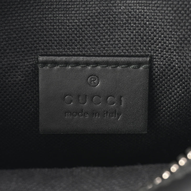 GUCCI グッチ GGスプリーム ショルダーバッグ ミニ ブラック 598103 ユニセックス PVC ショルダーバッグ Aランク 中古 銀蔵