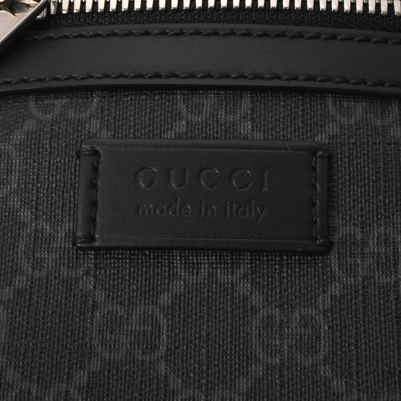 GUCCI グッチ GGスプリーム ショルダーバッグ ミニ ブラック 598103 ユニセックス PVC ショルダーバッグ Aランク 中古 銀蔵