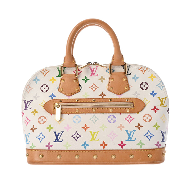 LOUIS VUITTON ルイヴィトン モノグラム マルチカラー アルマ ブロン M92647 レディース モノグラムマルチカラー ハンドバッグ Bランク 中古 銀蔵