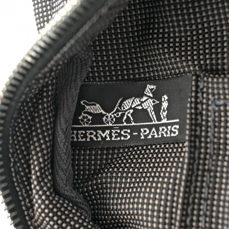 HERMES エルメス エールライン MM 旧型 グレー ユニセックス キャンバス トートバッグ Bランク 中古 銀蔵