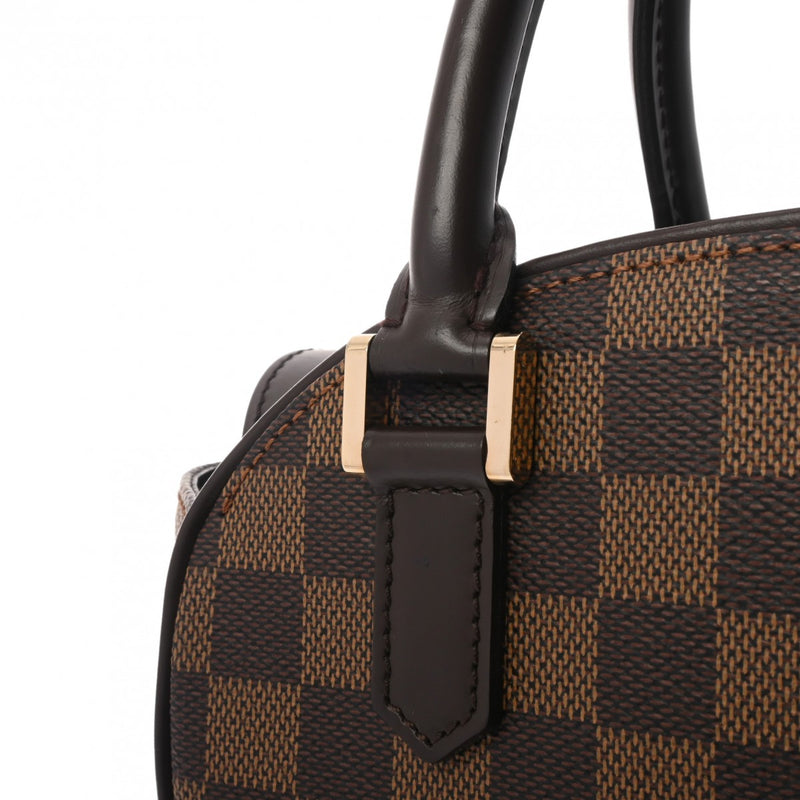 LOUIS VUITTON ルイヴィトン ダミエ サリア ソー ブラウン N51284 レディース ダミエキャンバス ハンドバッグ ABランク 中古 銀蔵