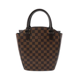 LOUIS VUITTON ルイヴィトン ダミエ サリア ソー ブラウン N51284 レディース ダミエキャンバス ハンドバッグ ABランク 中古 銀蔵