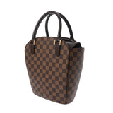 LOUIS VUITTON ルイヴィトン ダミエ サリア ソー ブラウン N51284 レディース ダミエキャンバス ハンドバッグ ABランク 中古 銀蔵