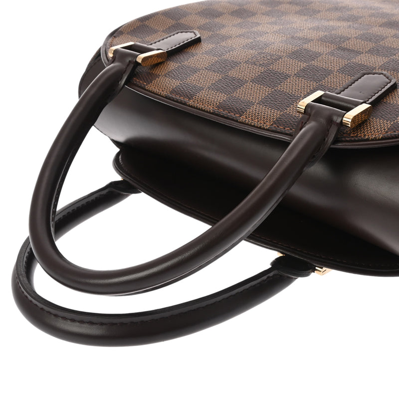 LOUIS VUITTON ルイヴィトン ダミエ サリア ソー ブラウン N51284 レディース ダミエキャンバス ハンドバッグ ABランク 中古 銀蔵