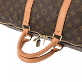 LOUIS VUITTON ルイヴィトン モノグラム キーポル 50 ブラウン M41426 ユニセックス モノグラムキャンバス ボストンバッグ Bランク 中古 銀蔵