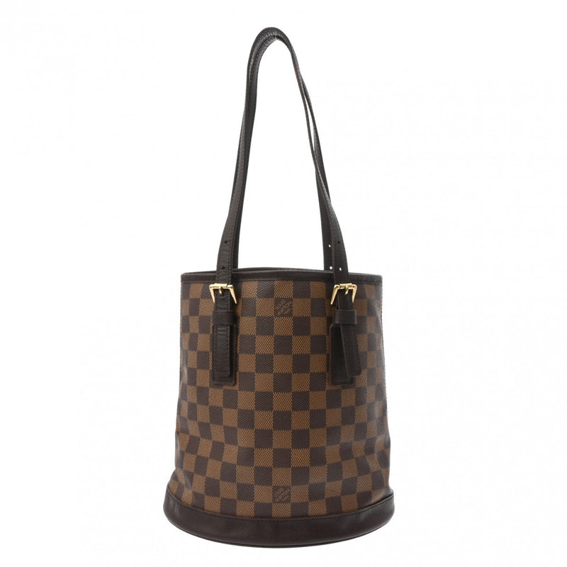 LOUIS VUITTON ルイヴィトン ダミエ マレ ブラウン N42240 レディース ダミエキャンバス ハンドバッグ ABランク 中古 銀蔵