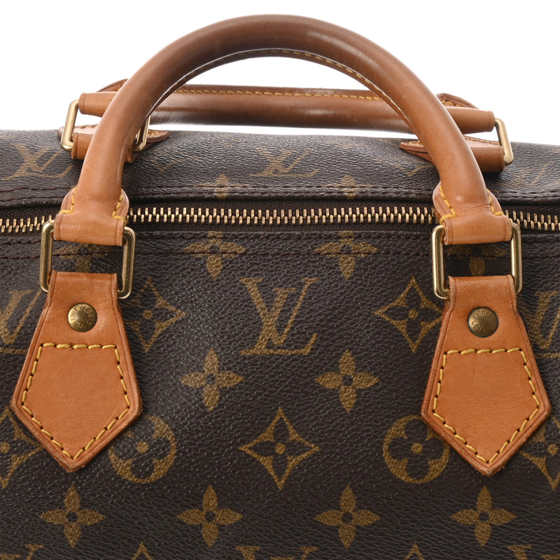 LOUIS VUITTON ルイヴィトン モノグラム スピーディ 40 ブラウン M41522 レディース モノグラムキャンバス ハンドバッグ Bランク 中古 銀蔵