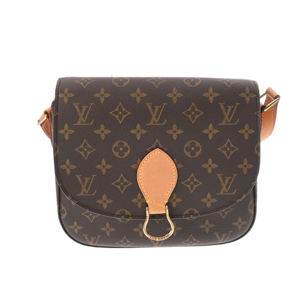 LOUIS VUITTON ルイヴィトン モノグラム サンクルー GM ブラウン M51242 レディース モノグラムキャンバス ショルダーバッグ ABランク 中古 銀蔵