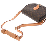 LOUIS VUITTON ルイヴィトン モノグラム サンクルー GM ブラウン M51242 レディース モノグラムキャンバス ショルダーバッグ ABランク 中古 銀蔵