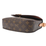 LOUIS VUITTON ルイヴィトン モノグラム サンクルー GM ブラウン M51242 レディース モノグラムキャンバス ショルダーバッグ ABランク 中古 銀蔵